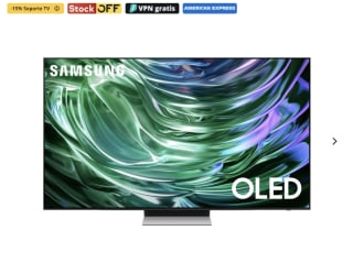 TV Samsung TQ65S92DATXXC OLED 65 pulgadas 165 cm 4K Ultra HD Smart TV por 899,97€