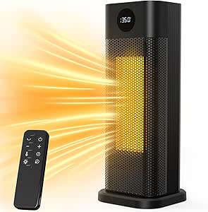 Minthouz Calefactor Bajo Consumo 2000W PTC Radiador Eléctrico Bajo Consumo por 56,98€