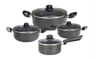 JUEGO BATERIA 8PZA ALUMINIO ANTIADHERENTE Casa Joven Rebaja $23.994 en Tottus, Chile