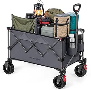 SONGMICS opvouwbare handkar 150 L, voor €38,99 dmv code bij Songmics