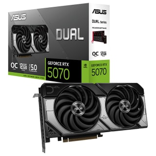 Tarjeta Gráfica ASUS Dual GeForce RTX 5070 12GB GDDR7 OC por 520.87€