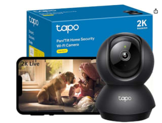 Caméra de surveillance WiFi intérieure 360° Tapo 2K(3MP) C211 à 29,90€