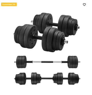 Kit haltères SONGMICS de 30 kg à 54,99€
