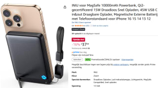INIU voor MagSafe 10000mAh Powerbank voor €22,79 dmv code bij AMazon
