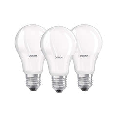Osram bombillas LED pack 3 E27 10W 2700K por 4,99€