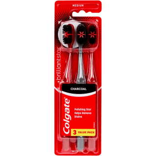 Cepillos de dientes Colgate Carbón 3 uds por 1,99€