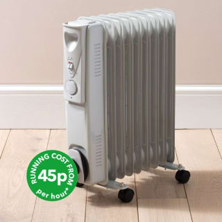 2000W 9 Fin Oil Filled Radiator for £24.50 with Free Click & Collect