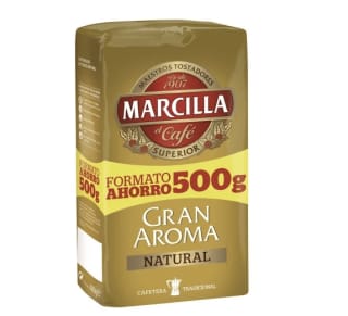 3X2 Marcilla Gran Aroma Natural 500g por 13€