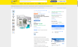 Kit Glucómetro MUINAIFTE 1010KIT por $247 | Oferta Mercado Libre