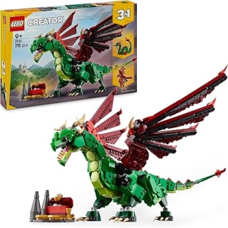 LEGO Creator 3in1 Middeleeuws draak voor €37m79 met Amazon prime