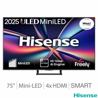 Hisense 75-Inch Mini LED HD Smart TV, £929.99