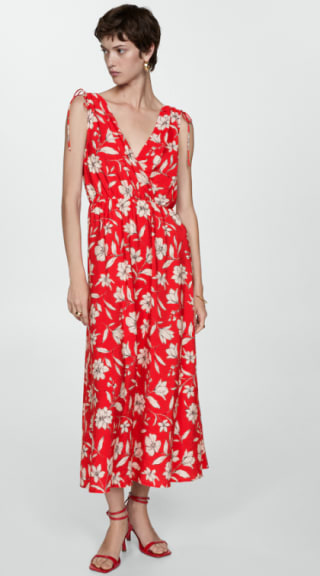 Vestido largo estampado por 5.99€