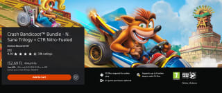 Crash Bandicoot Bundle - N. Sane Trilogy + CTR Nitro-Fueled por $61 | PlayStation