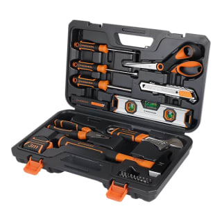 Magnusson 35-Piece Black & Orange Tool Set – £15