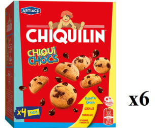 6 x Artiach Galletas Chiquilín Chiquichocs, 140g por 8.49€