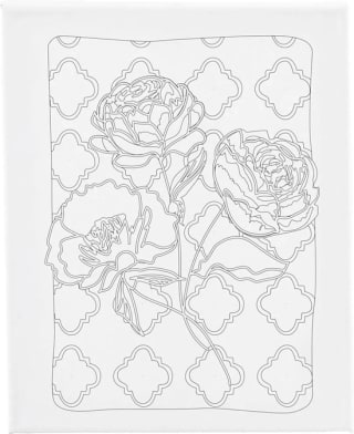 2x CC Schildercanvas met print Rozen 24x30 cm voor €2,99 bij Bol