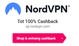 100% cashback op NordVPN