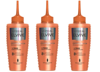3 Botes de L'Oréal Paris Elvive Growth Booster Serum Anticaída 102ml por 15.37€