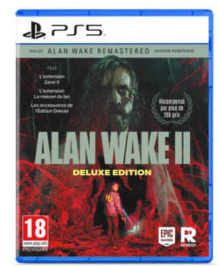 Jeu Alan Wake 2 Deluxe Edition PS5 à 51,99€