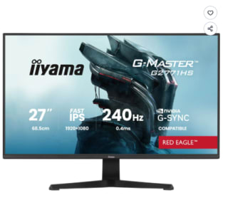 Moniteur gaming- IIYAMA - 27" - FHD - 240Hz à 119,99€