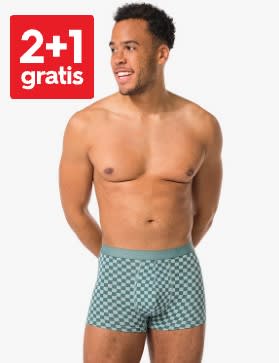 2+1 gratis op herenondergoed bij HEMA