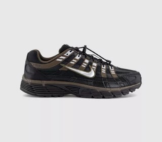 Nike P-6000 Trainers Black Silver £60