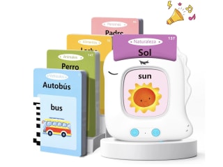 Tarjetas Flash Parlantes Juguetes Educativos para Niños 2+ Años 112 Hojas por 7.99€
