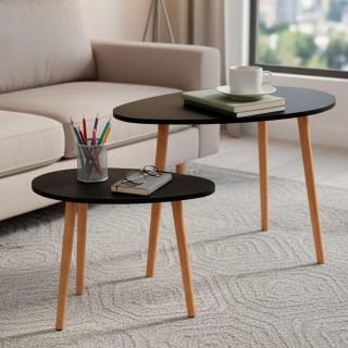 Set 2 Mesas Ovaladas por $369 | Ahorro Bodega Aurrera