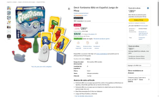 Devir Fantasma Blitz Juego de Mesa por $285 | Oferta Amazon