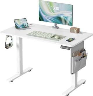 VASAGLE Electric Standing Desk, Height Adjustable 100×60 cm – £59.49