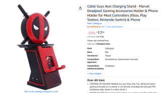 Deadpool Ikon Cable Guy Emblem (20cm) voor €17,99 bij Amazon