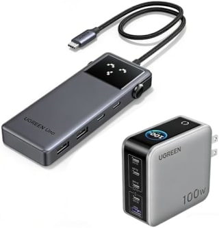 Bundle UGREEN 100W Cargador y HUB por $965 | Descuento Amazon