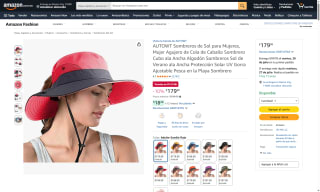 Sombrero de Sol AUTOWT Ala Ancha por $180 | Oferta Amazon