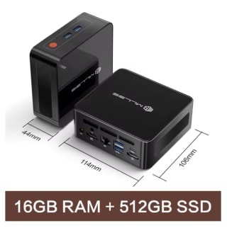 Mini PC MLLSE G1 Pro 16GB/512GB por 188,36€