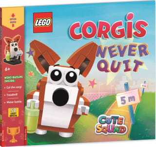 LEGO Cute Squad Corgis Never Quit boek voor €5,17 bij Bol