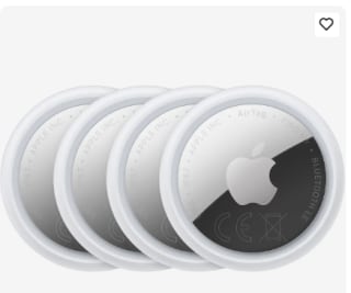Lot de 4 Apple AirTag (2e génération) à 79€