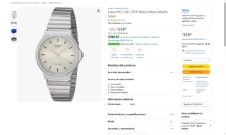 Reloj Casio MQ-24D-7ECF por $559 | Oferta Amazon