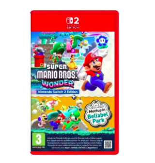 Super Mario Bros Wonder Nintendo Switch 2 Edición Española por 55,44€