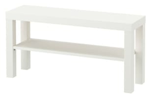 Banc TV blanc LACK au prix de 14,99€