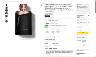 Perfume Magnat Select 90ml por $209 | Oferta Amazon
