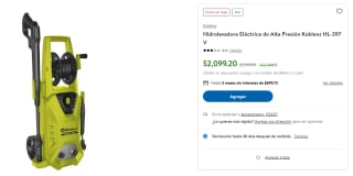 Hidrolavadora Koblenz 2000PSI $2,099 | Oferta Sam's Club