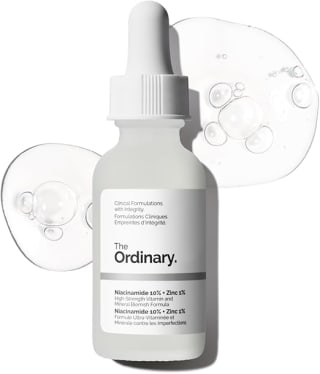 The Ordinary Niacinamide 10% + Zinc 1%, Brightening & Smoothing Skin Care Serum