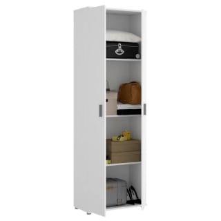 Armario multiusos dos puertas tres estantes color blanco Fit Dekit por 101,90€