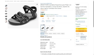 Sandalias Deportivas Mujer por $359 | Oferta Amazon