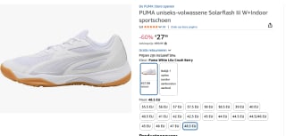Puma Solarflash III Dames sportschoenen voor €27,98 bij Amazon