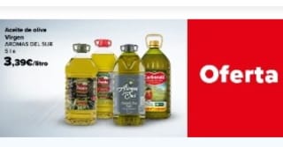 Mejores Ofertas de Aceites en Carrefour.