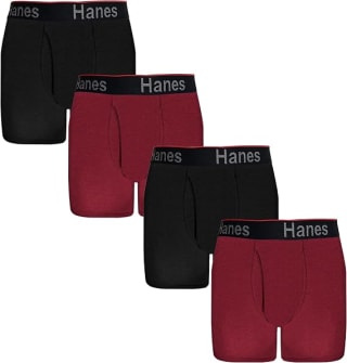 Bóxers Hanes Total-Support 4 piezas por $263 | Oferta Amazon