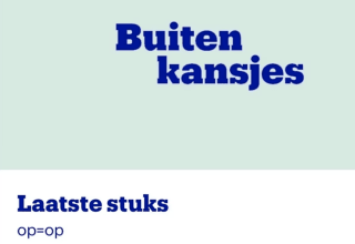 Hoge korting op alle buitenkansjes met Bol Select