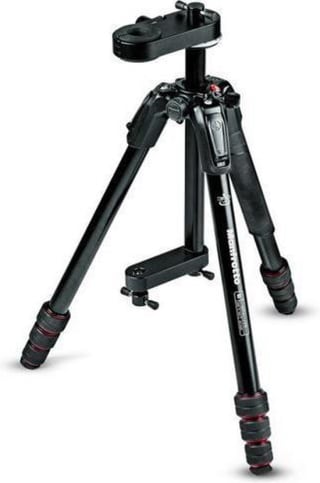 Manfrotto MK055XPRO3-3W Aluminium Tripod Kit voor €184,10 bij Bol