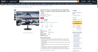 Monitor Hyundai HY View 27” 1440p por $3,499 | Descuento Amazon